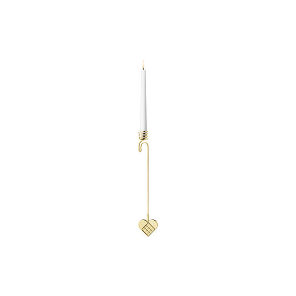 2025 Ljusstake Hjärta, guld, Georg Jensen