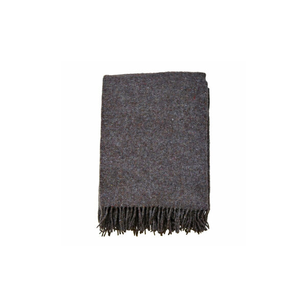 Earth pl&auml;d, brown, Klippan Yllefabrik