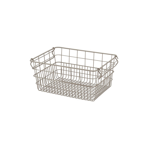 KAGO Storage basket Square M, mourning dove, Blomus