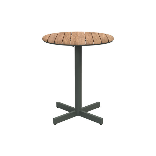 Pelagus Café Table, hunter green, Fritz Hansen