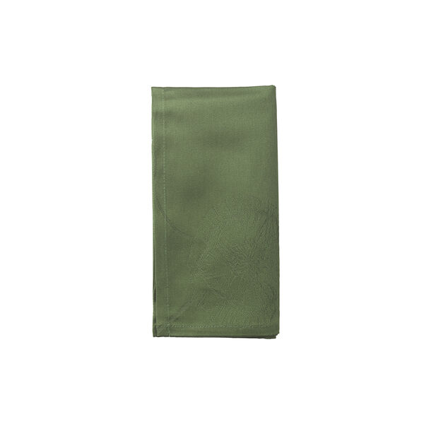 Hammershøi Poppy Napkin 4 pcs, green, Kähler