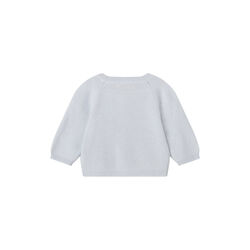 Tamla Cashmere Cardigan, light blue mel., MarMar Copenhagen