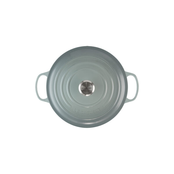 Signature gjutj&auml;rn rund gryta &Oslash; 28 cm, sea salt, Le Creuset