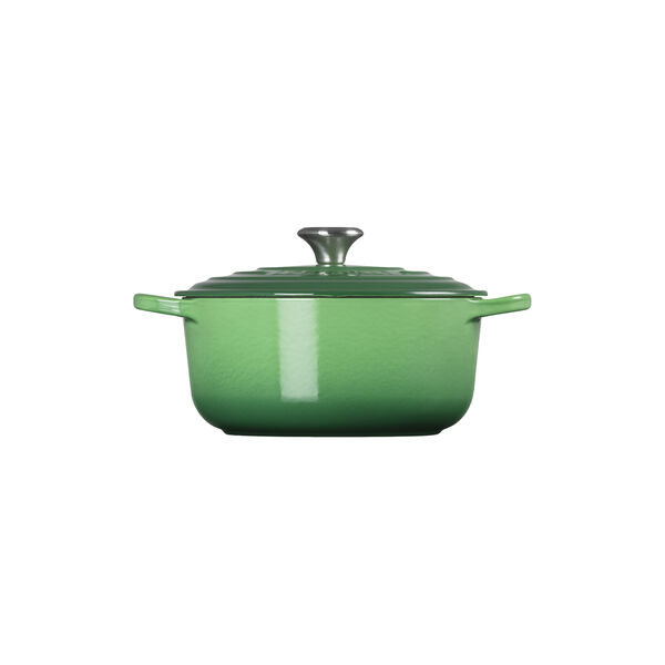 Signature gjutj&auml;rn rund gryta &Oslash; 20 cm, bamboo green, Le Creuset