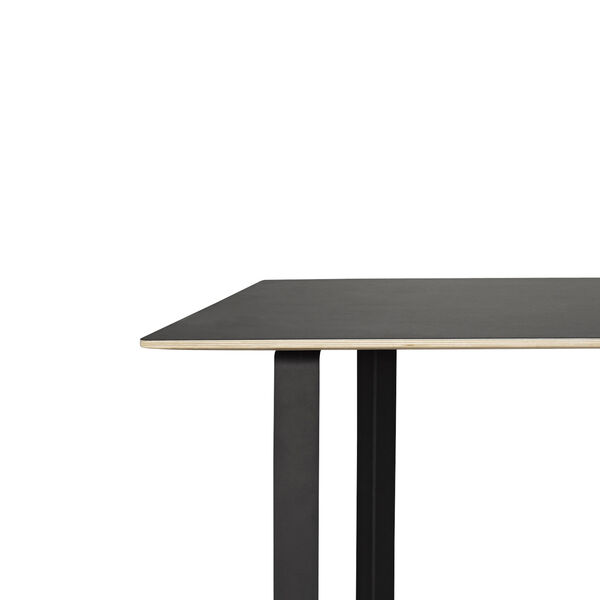 70/70 Table, black 70/70 Table, black, Muuto