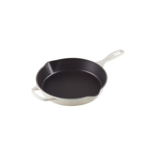 Signature gjutj&auml;rn djup stekpanna &Oslash; 26 cm, meringue, Le Creuset