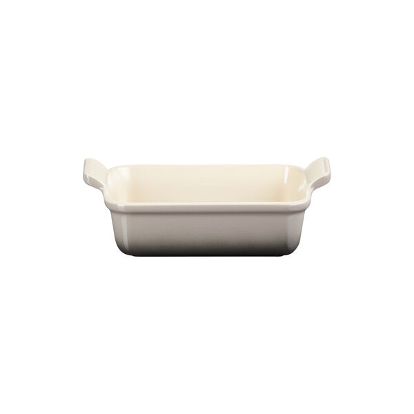Heritage rektangulärt fat 19 cm, flint, Le Creuset