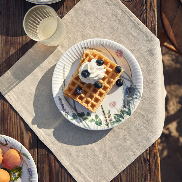 Hammersh&oslash;i Summer tallrik &Oslash; 22 cm, coastal flower, K&auml;hler