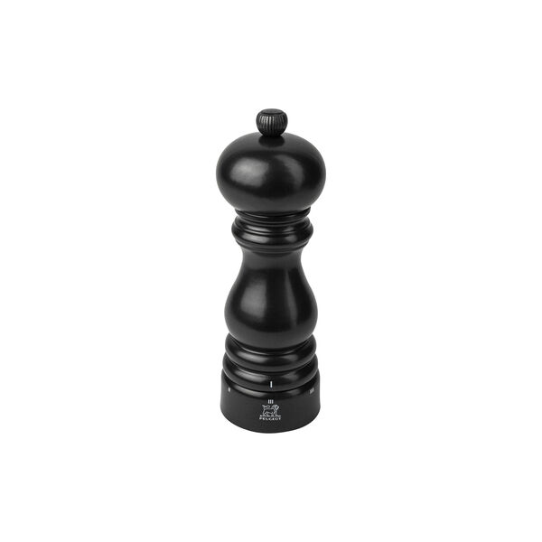 Paris uS pepparkvarn 18 cm, black satin, Peugeot