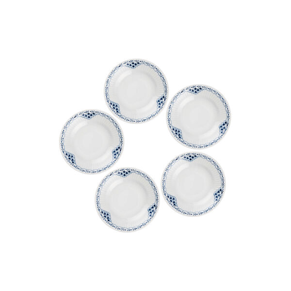 Princess tallrik, 5st, Royal Copenhagen