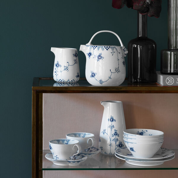 Blue Elements kopp och fat, 26 cl, Royal Copenhagen