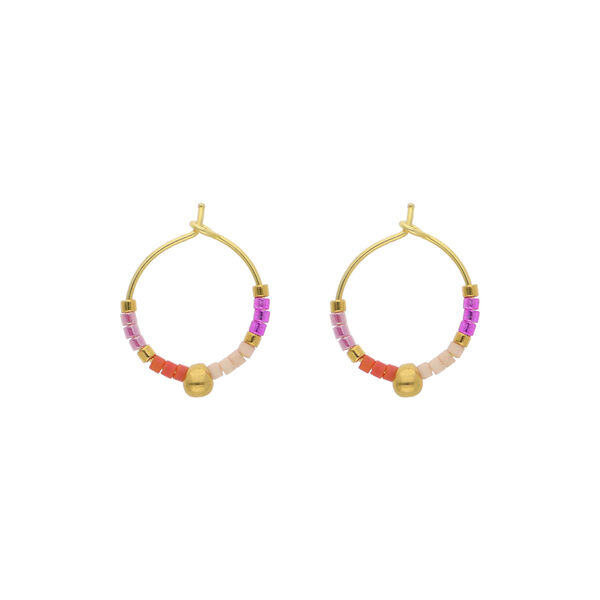 Heidi Örhängen, coral love, Nuni Copenhagen