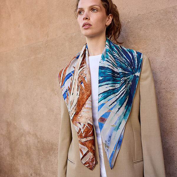 MIAMI&nbsp;SUNSET&nbsp;Scarf, yellow, Bella Ballou