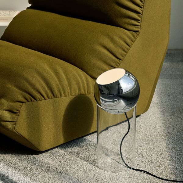 Topan VP14 Floor Lamp, chrome-plated, &Tradition