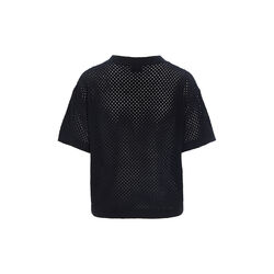 Kumi kort&auml;rm blus, black, BITTE KAI RAND