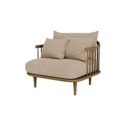 Fly SC1 Lounge Chair, Karakorum 003/oiled oak Fly SC1 Lounge Chair, Karakorum 003/oiled oak, &Tradition