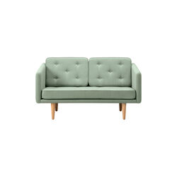 FF2002 No. 1 Sofa 2P 143 cm, mood 4106/oak oil, Fredericia Furniture
