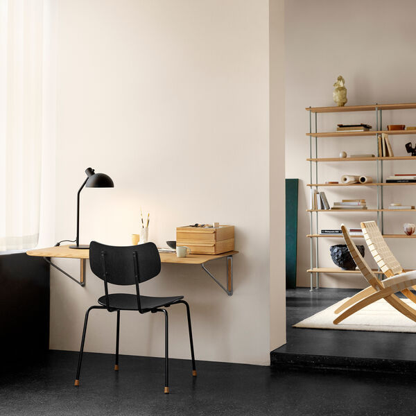 AB019 Wall Desk, oljad ekfaner, Carl Hansen & S&oslash;n