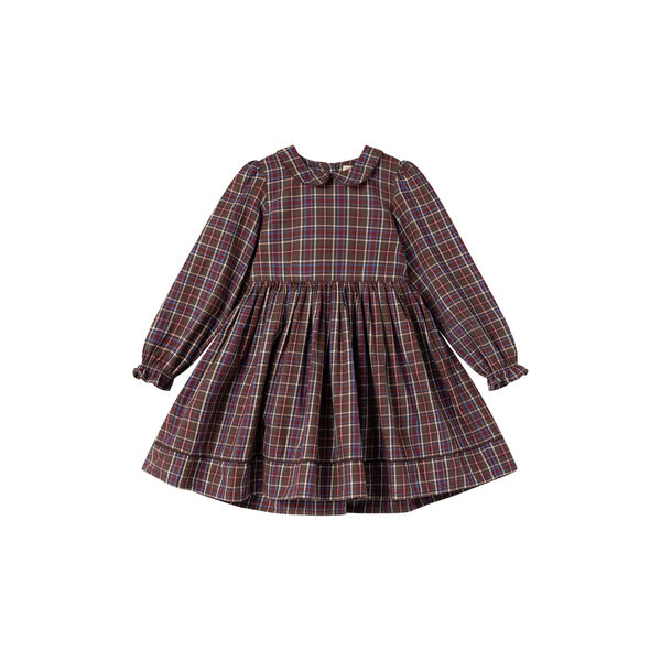 Darcel LS | Chocolate Check | Kl&auml;nning, MarMar Copenhagen