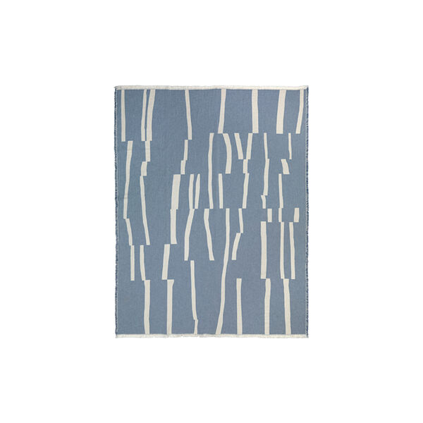 Lyme Grass pl&auml;d, blue, ELVANG