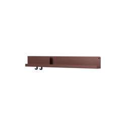 Folded Shelves, deep red Folded Shelves, deep red, Muuto