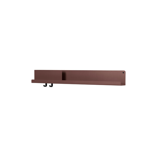 Folded Shelves, deep red Folded Shelves, deep red, Muuto