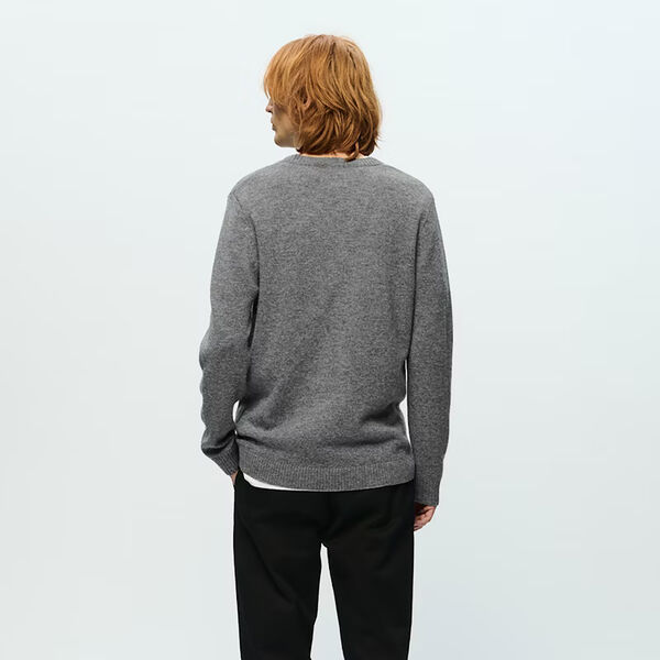 WWTay Pullover, light melange grey WWTay Pullover, light melange grey, Wood Wood