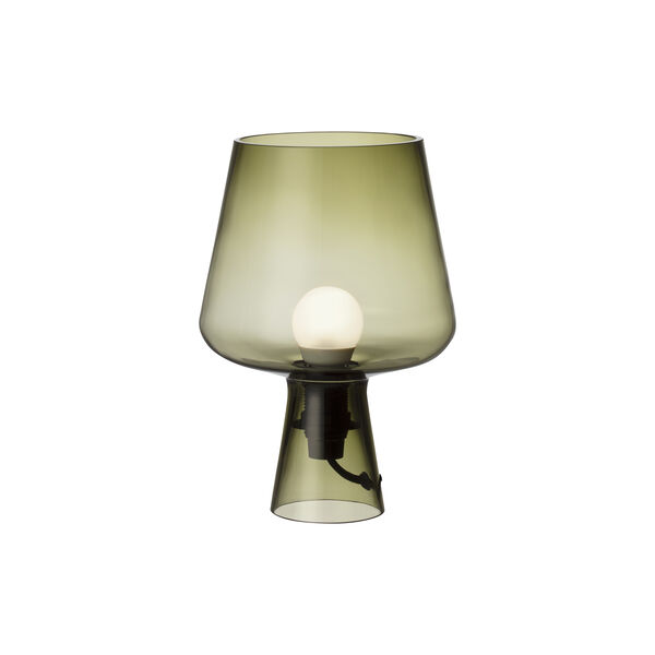 Leimu bordslampa, mossgrön, Iittala