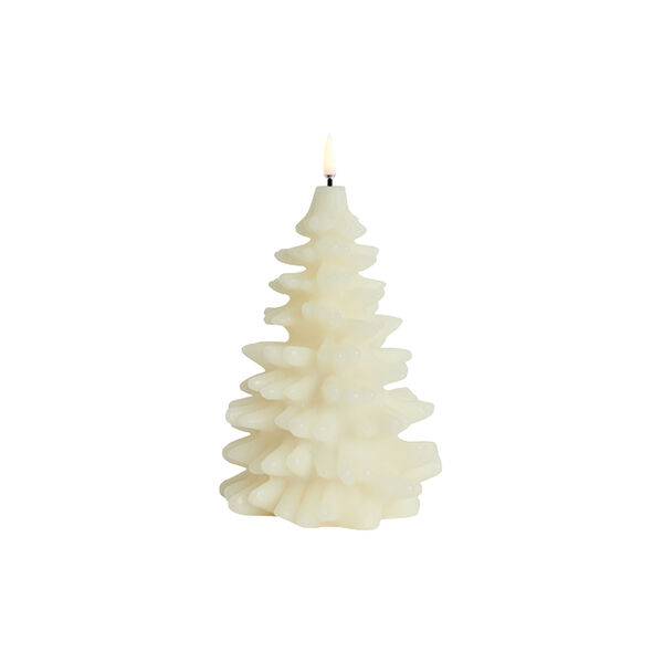 LED Pillar Candle 18 cm, ivory, Uyuni Lighting