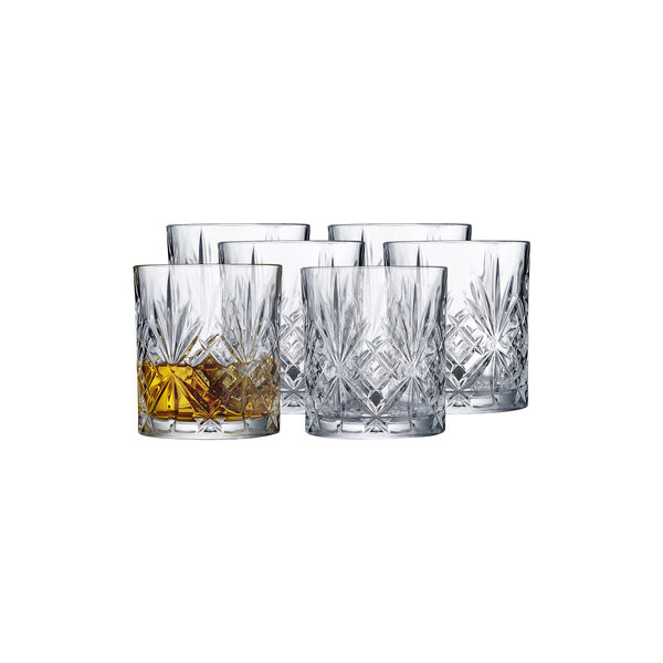 Melodia whiskyglas 6 st. Melodia whiskyglas 6 st., Lyngby Glas