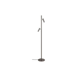 Makoto golvlampa, satin krom, Design For The People