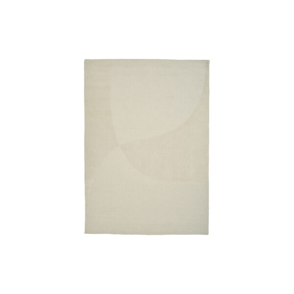 Split Plains Rug, white, Linie Design