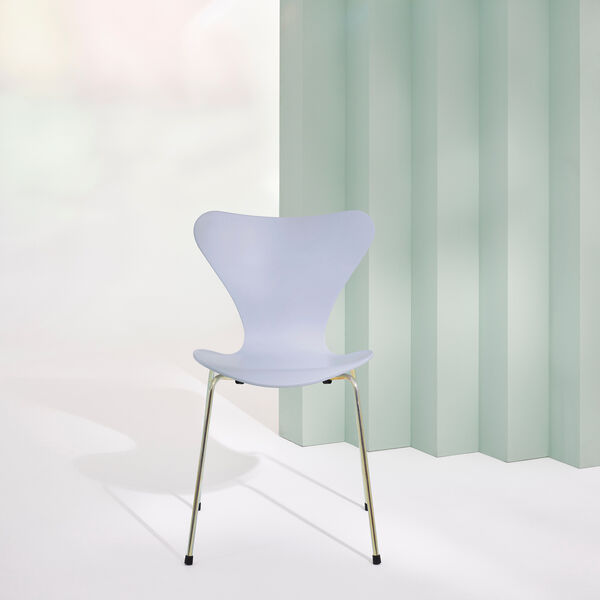 Serie 7&trade; 7:14 AM matbordsstol, violet/rainbow, Fritz Hansen