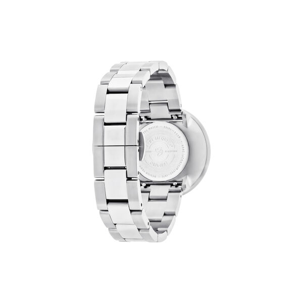 Bankers armbandsur, white/steel/steel, Arne Jacobsen Watches