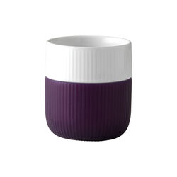 Fluted Contrast mugg 35 cl, aubergine Fluted Contrast mugg 35 cl, aubergine, Royal Copenhagen