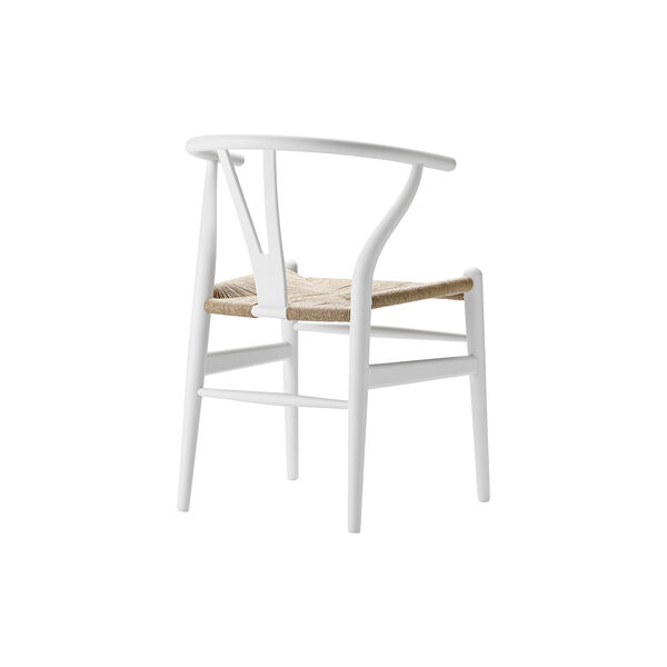 CH24 Y-stolen matbordsstol, soft white, Carl Hansen & Søn