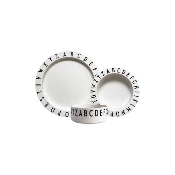 Eat & Learn tallriksset, Design Letters