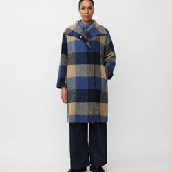 MaTasoula Coat, navy blazer, Masai