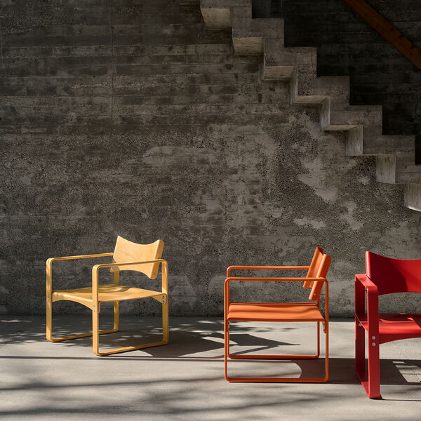 270 F Loungestol, honey-stained, Verpan