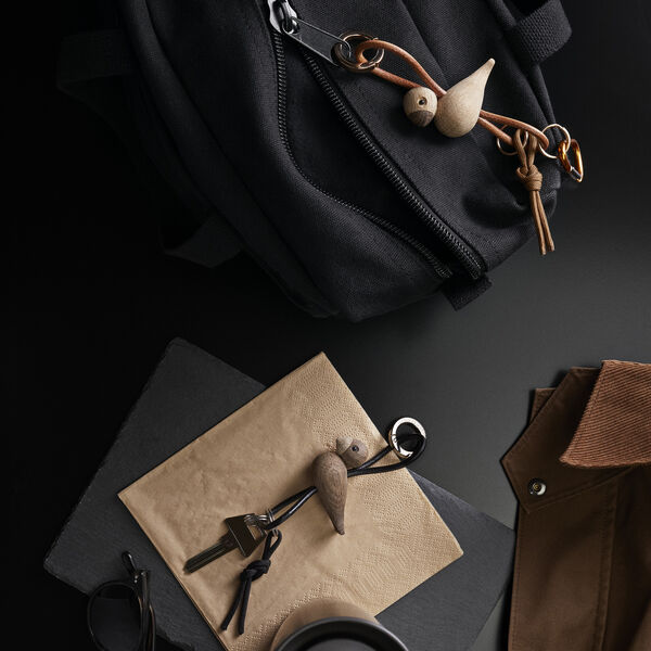 Fågel nyckelring, guld, Kay Bojesen Denmark