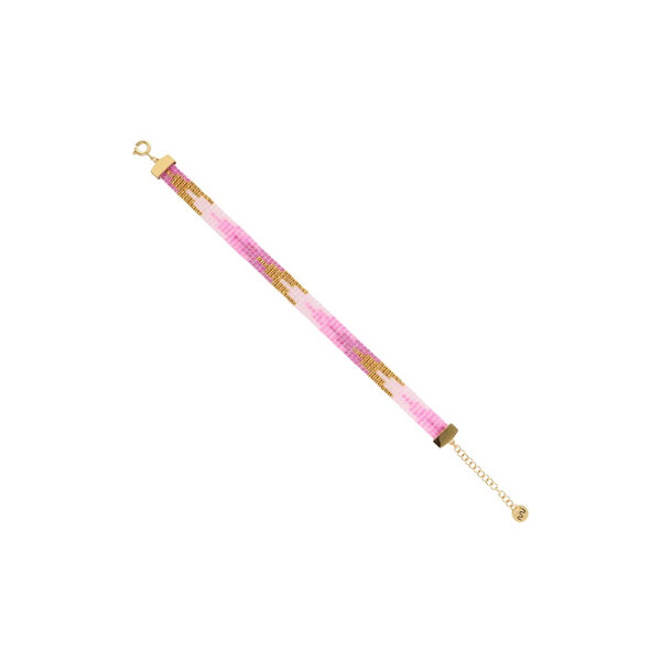 Monika armband, light pink, Nuni Copenhagen