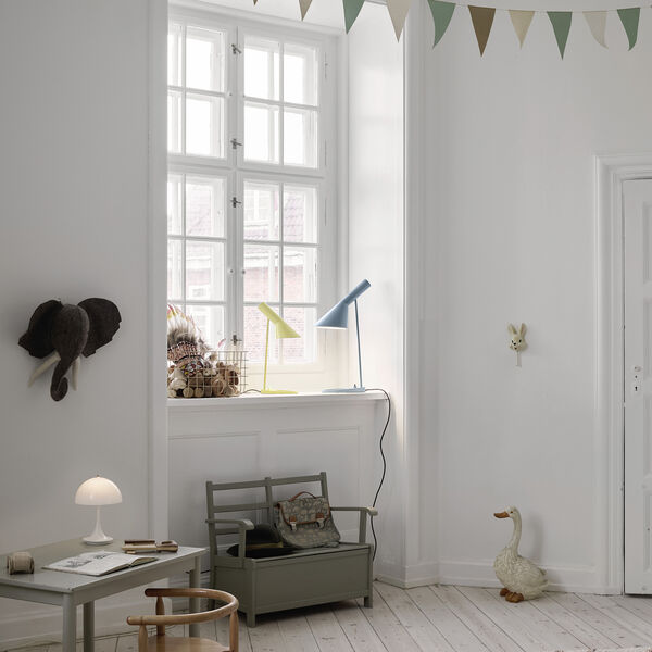 AJ Mini bordslampa, soft lemon, Louis Poulsen