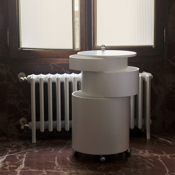 Barboy Side Table, white, Verpan