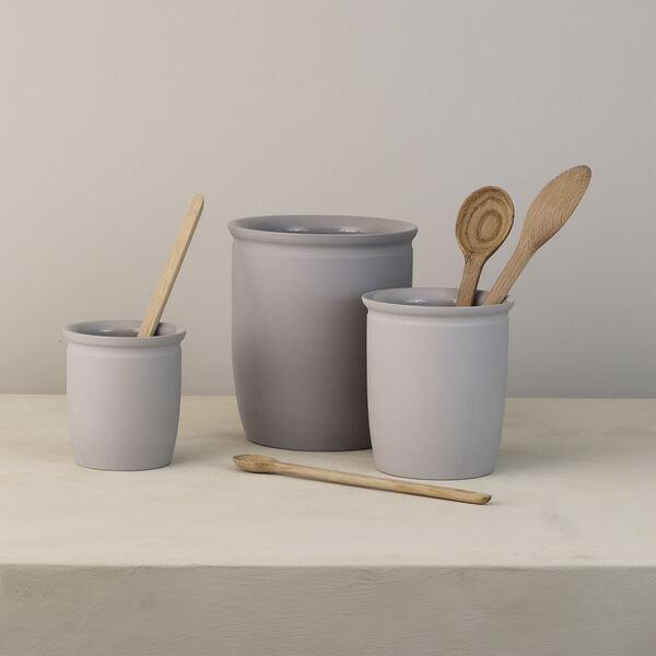 Knabstrup Syltkruka 1 L, grey, Knabstrup Keramik