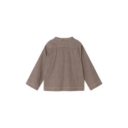 Tovan Shirt, dark brownie stripe, MarMar Copenhagen