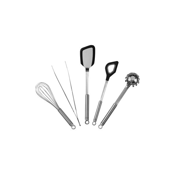 Redskapsset 5 delar, stål, Rösle