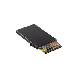 Furbo Single Aluminum Cardholder, black, Tony Perotti