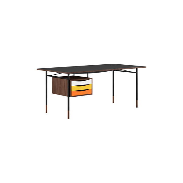 The Nyhavn Desk, black/warm, House of Finn Juhl&trade; 