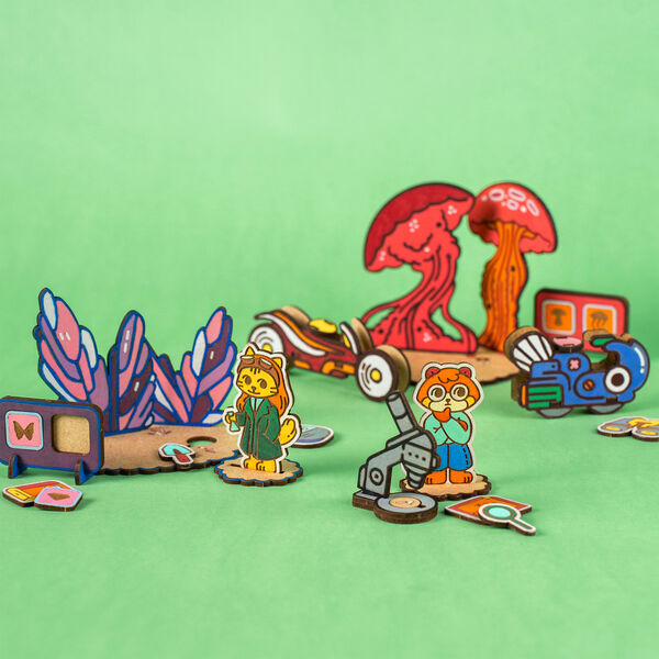 Suntopia Tr&auml;leksaker | Eco Detectives, Crateit