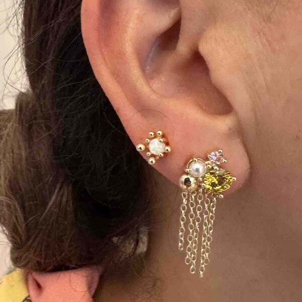 Winnie Studs, off-white, Nuni Copenhagen